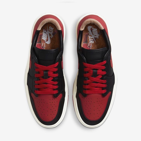 Air Jordan 1 Elevate Low SE in Red/Black - Picture 2 of 6